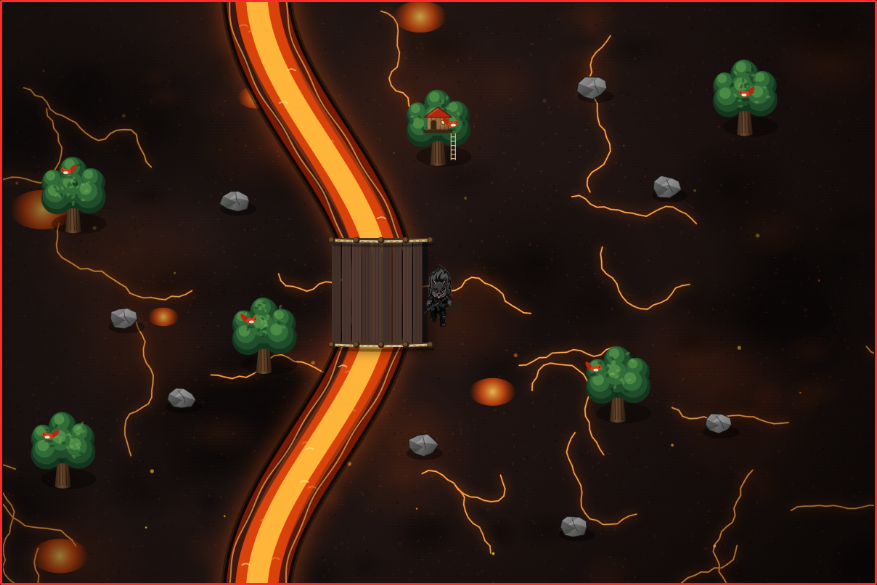 Lava Field map